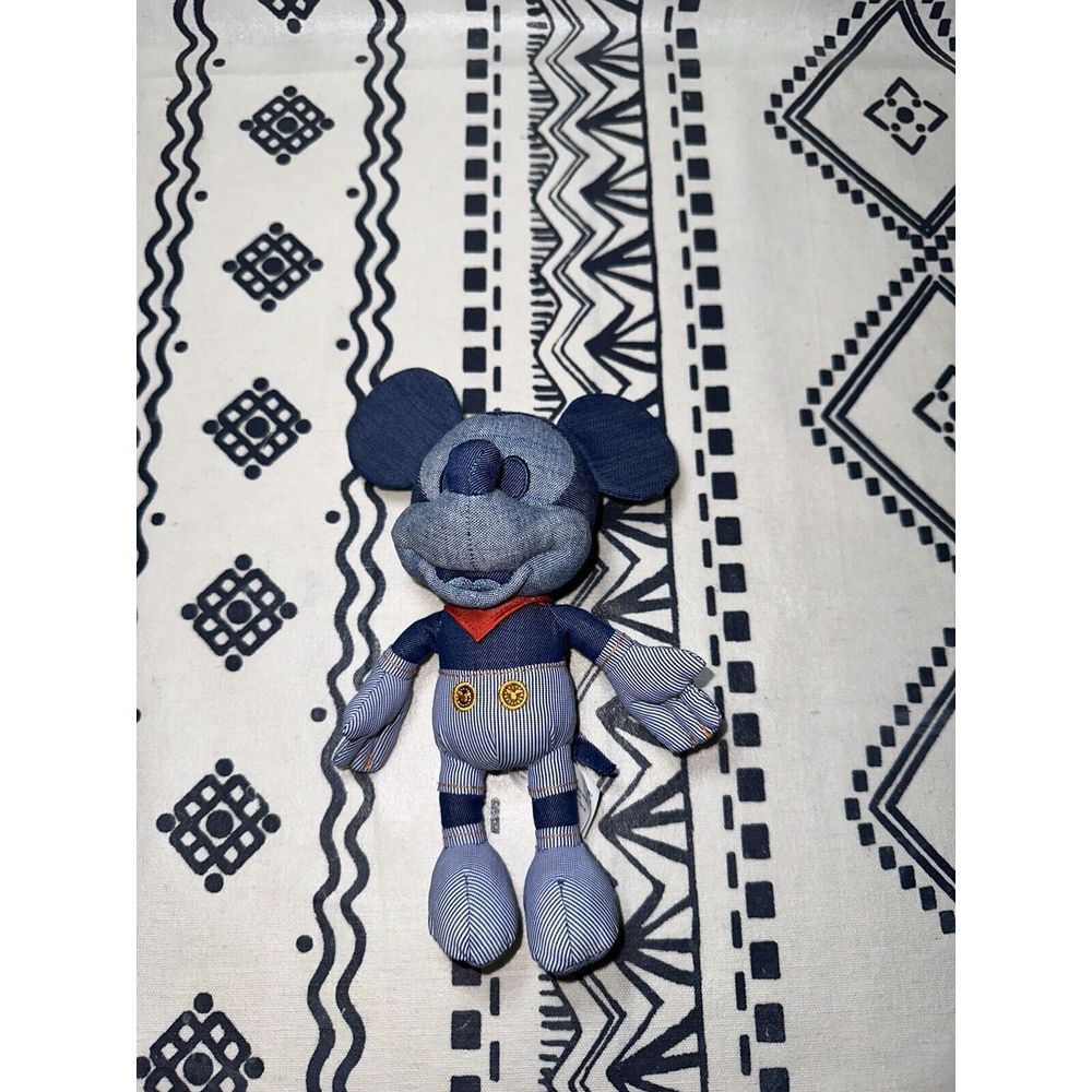 8" Disney Mickey Year of the Mouse 2020 Plush TRAIN CONDUCTOR‎ MICKEY